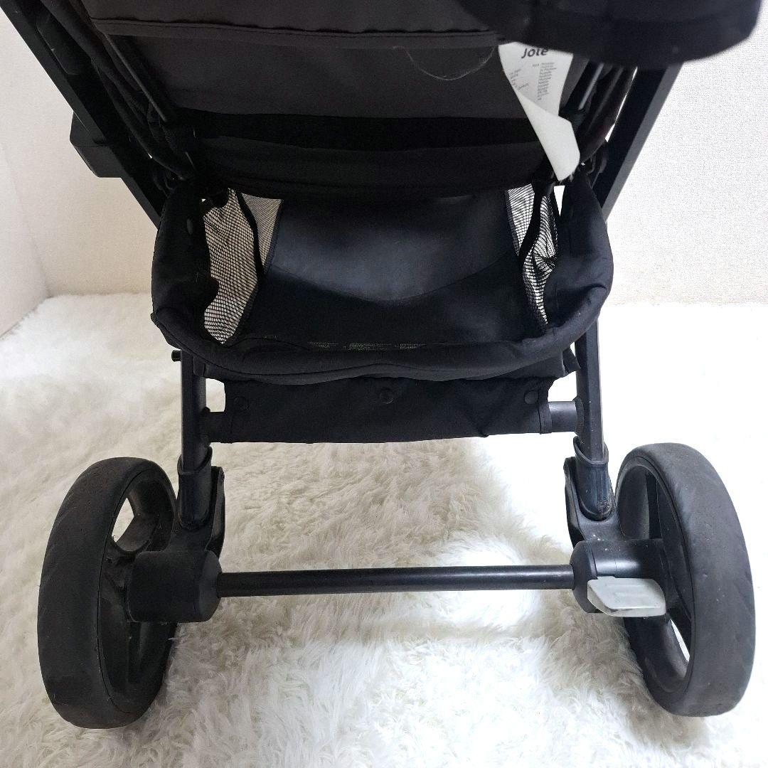 【全国一律送料無料】joie エヴァライトデュオ 二人乗りベビーカー ブラック
