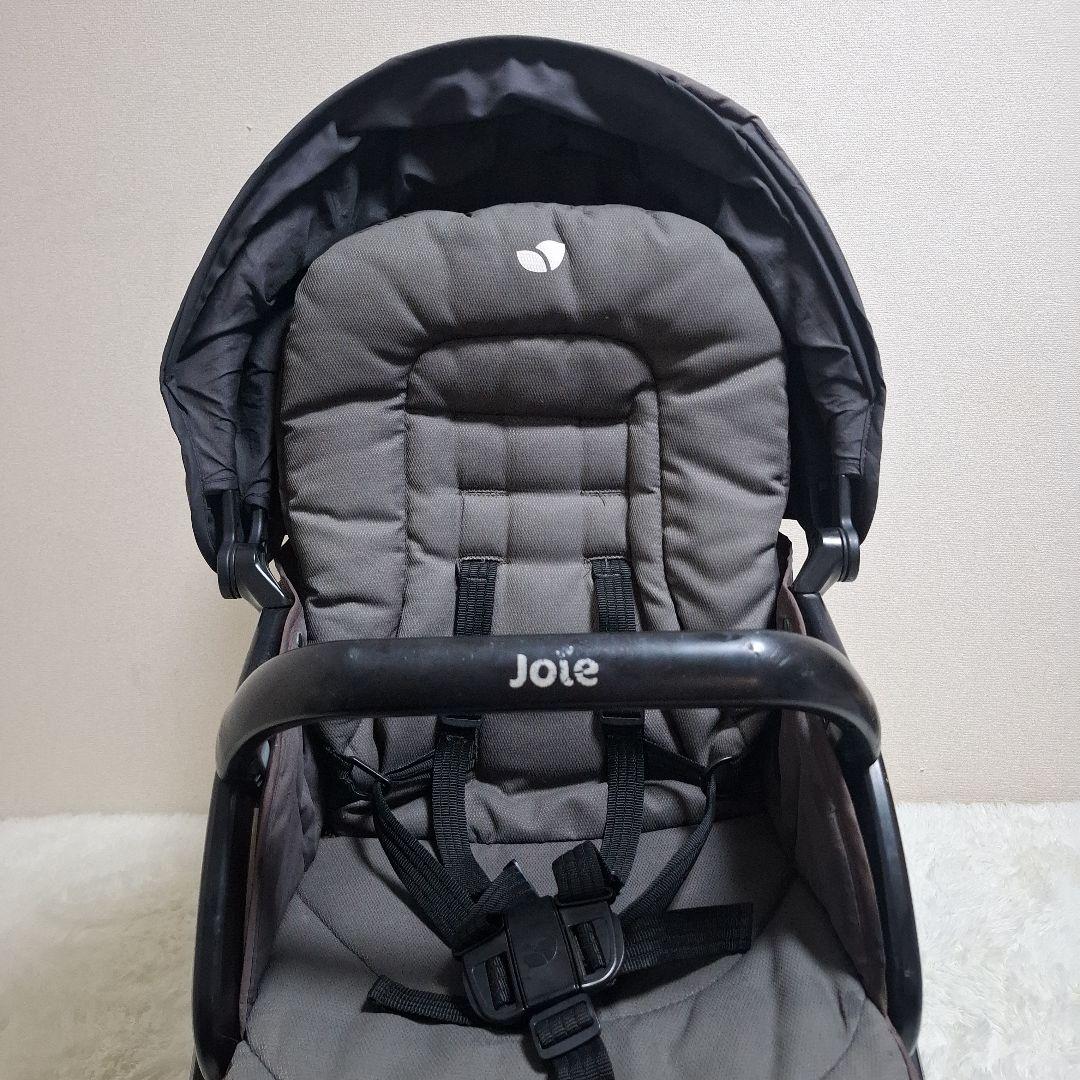 【全国一律送料無料】joie エヴァライトデュオ 二人乗りベビーカー ブラック