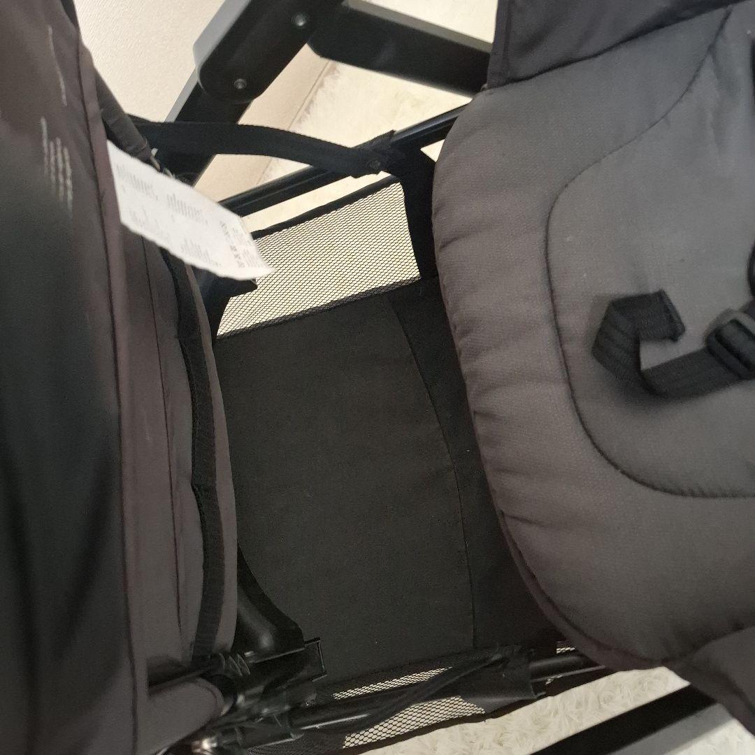 【全国一律送料無料】joie エヴァライトデュオ 二人乗りベビーカー ブラック