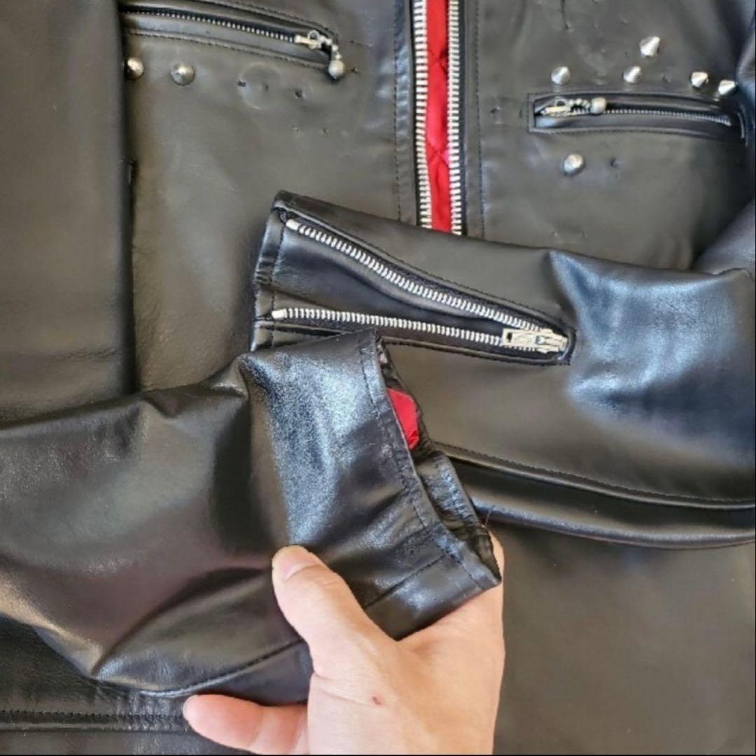 Mywayman シングルライダース 38 シドジャン666 punks レザー