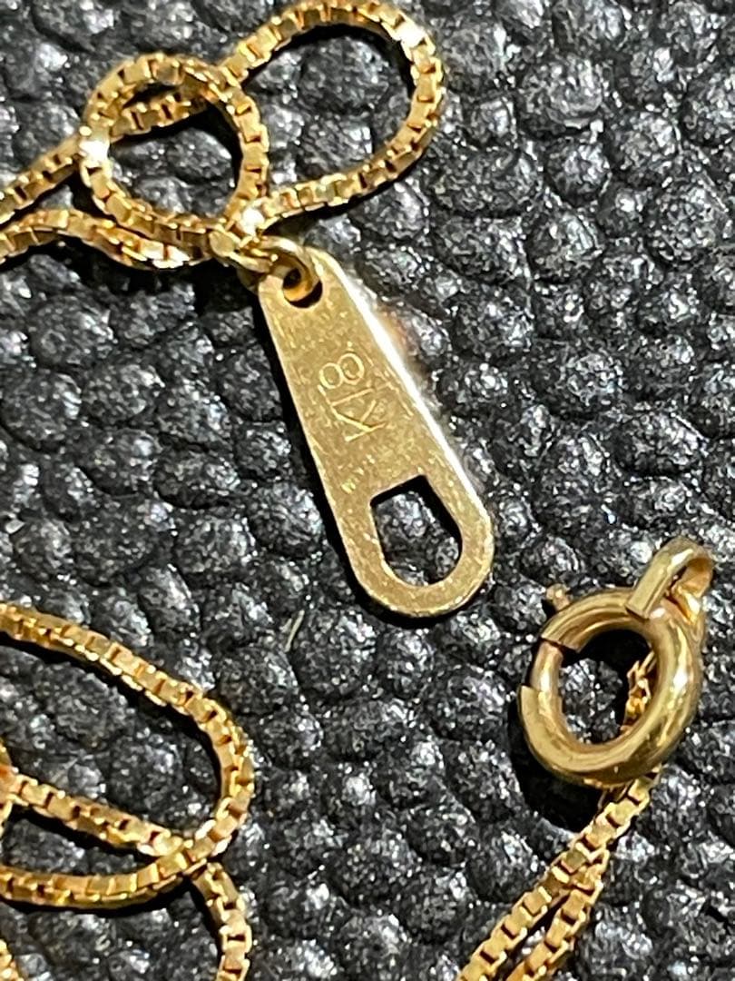 最終値段　18k 2連ブレスレット、1.8g