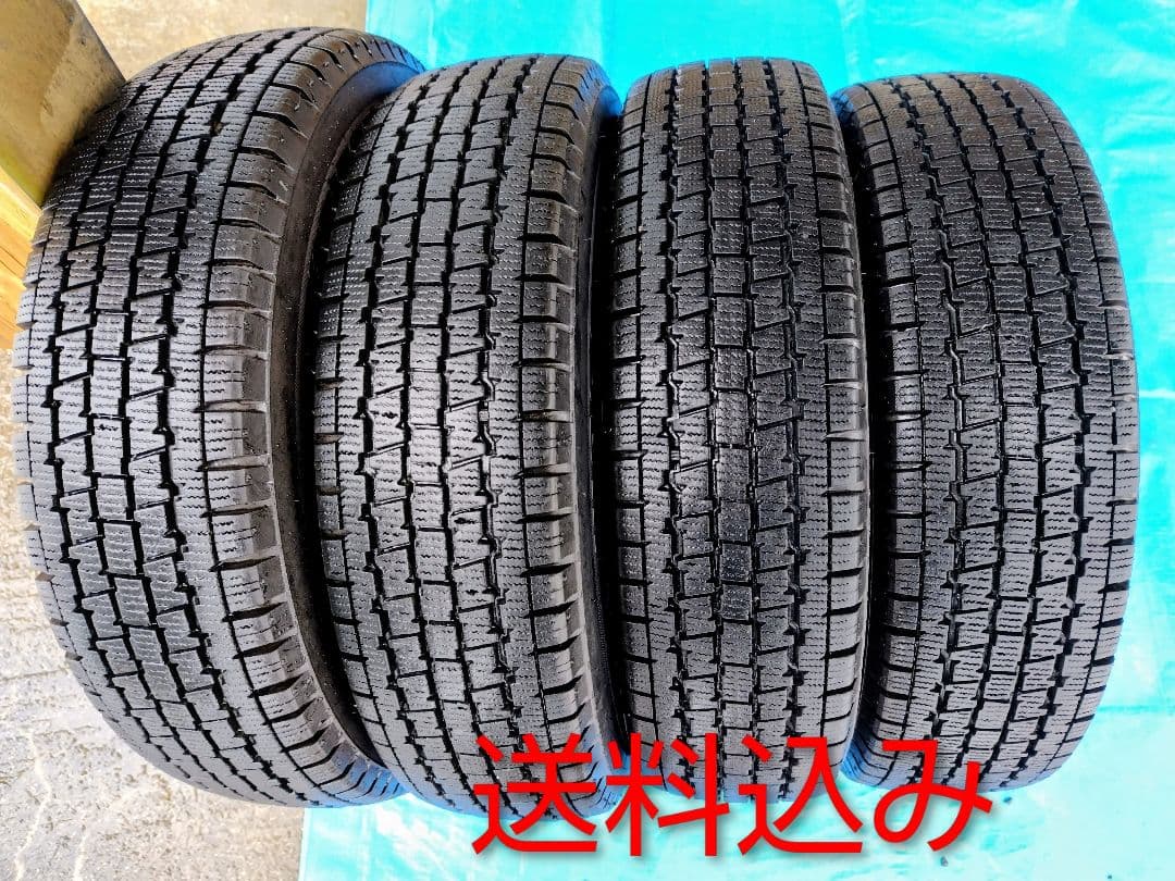 ③145R12・LT、軽トラ用スタッドレス、ブリジストン・W300、送料込み