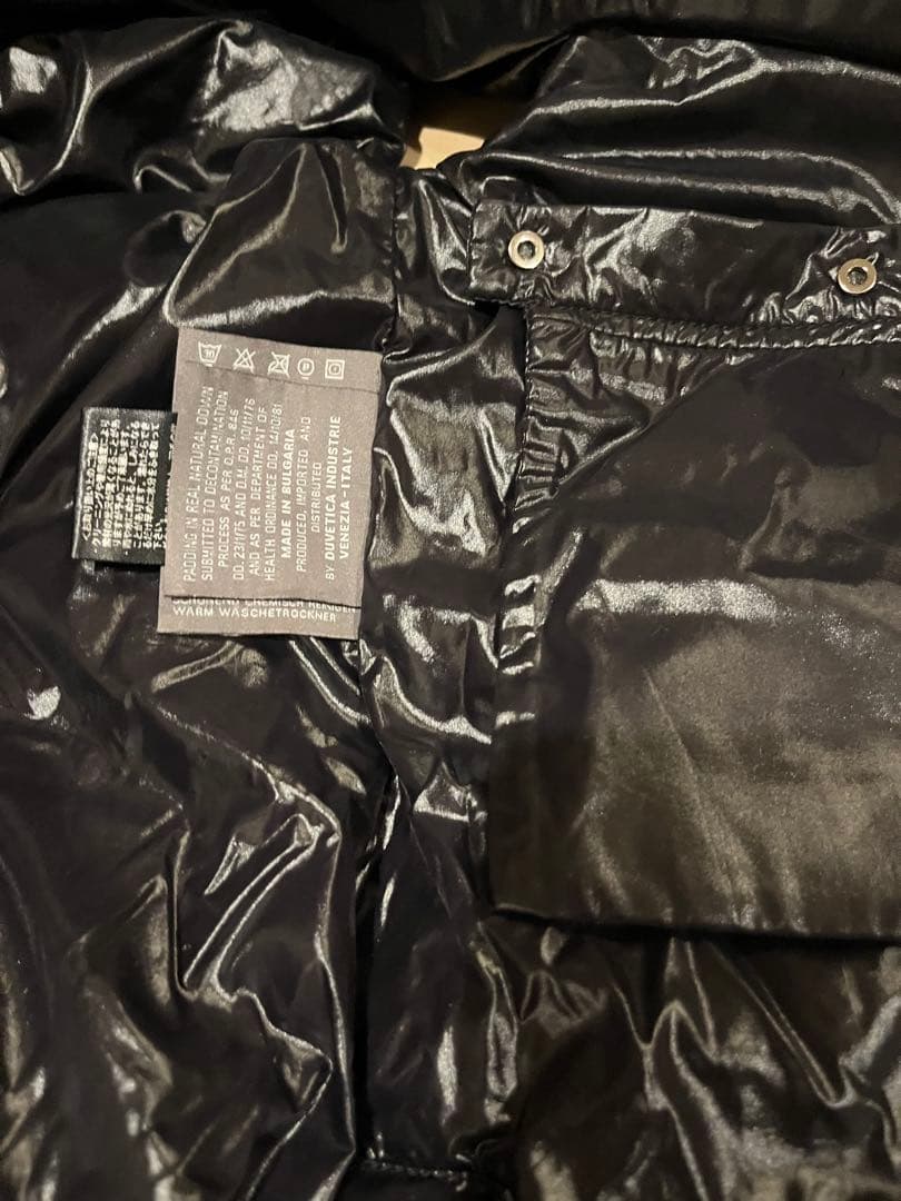 お値下げ☆美品　DUVETICA フードダウンベスト デュベティカ　黒