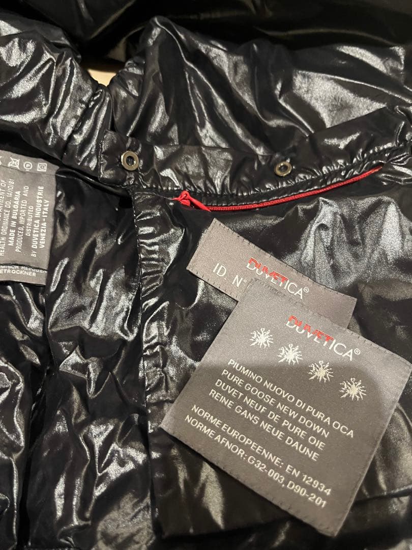 お値下げ☆美品　DUVETICA フードダウンベスト デュベティカ　黒
