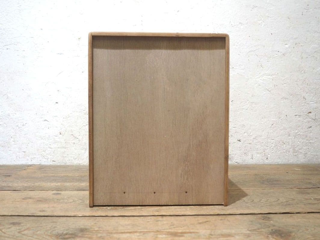 1371 レトロな小引き出し　収納棚　書類ケース　古家具　古道具　ヴィンテージ