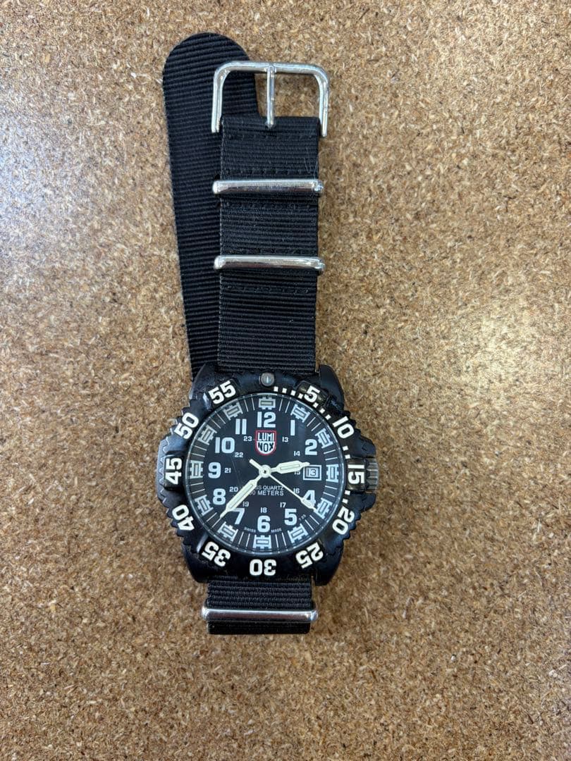 LUMINOX 300M 防水 ブラック時計
