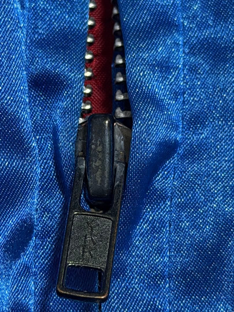 日本製 90s vintage yokosuka 横須賀 虎 限定スカジャン 青