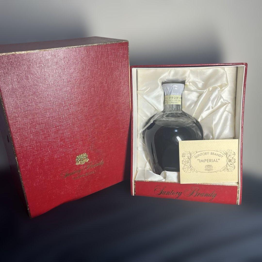 サントリー ブランデー 特級　インペリアル ホヤクリスタル 600ml 替栓