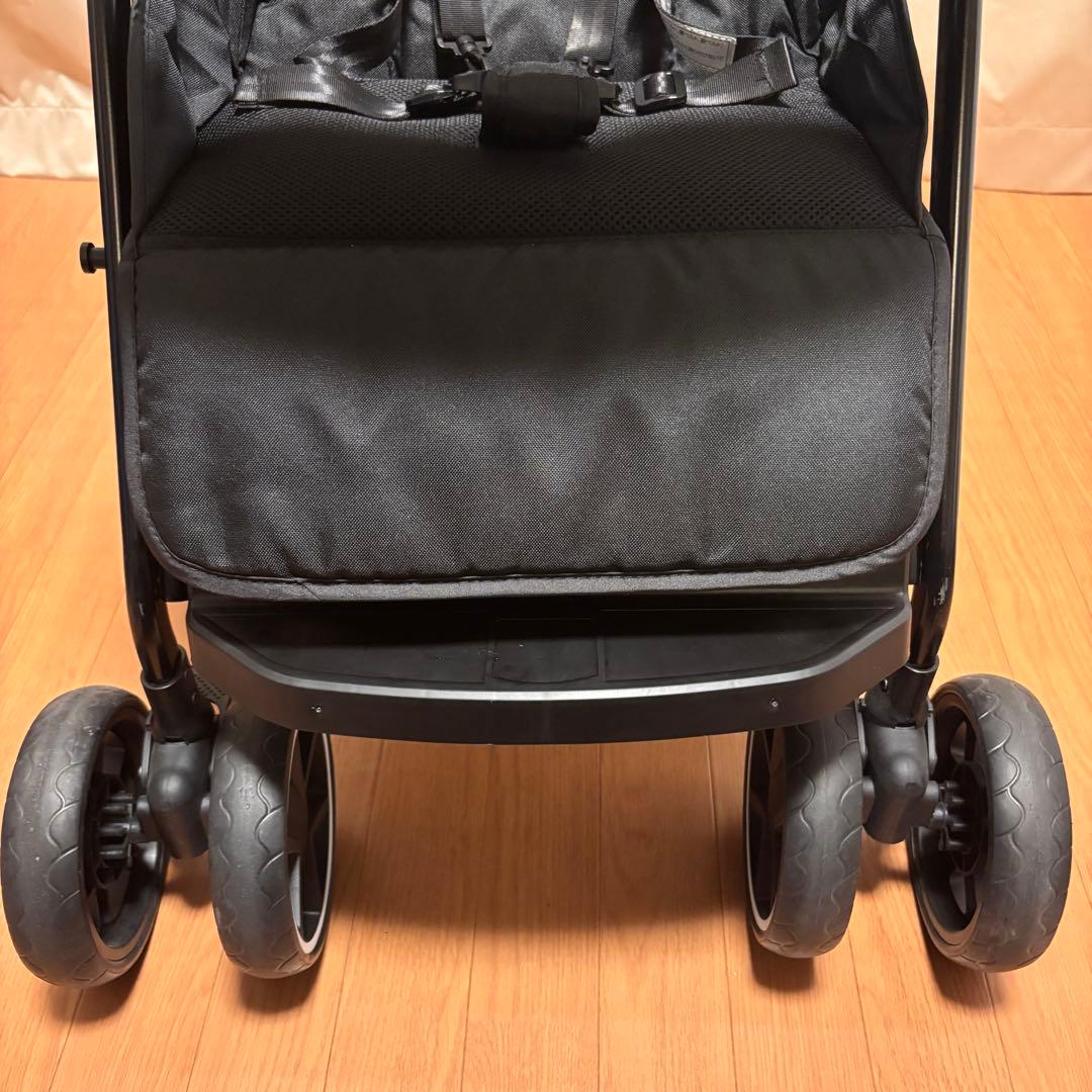 【美品】カトージ 二人でゴー 直営店モデル ブラック 二人乗りベビーカー