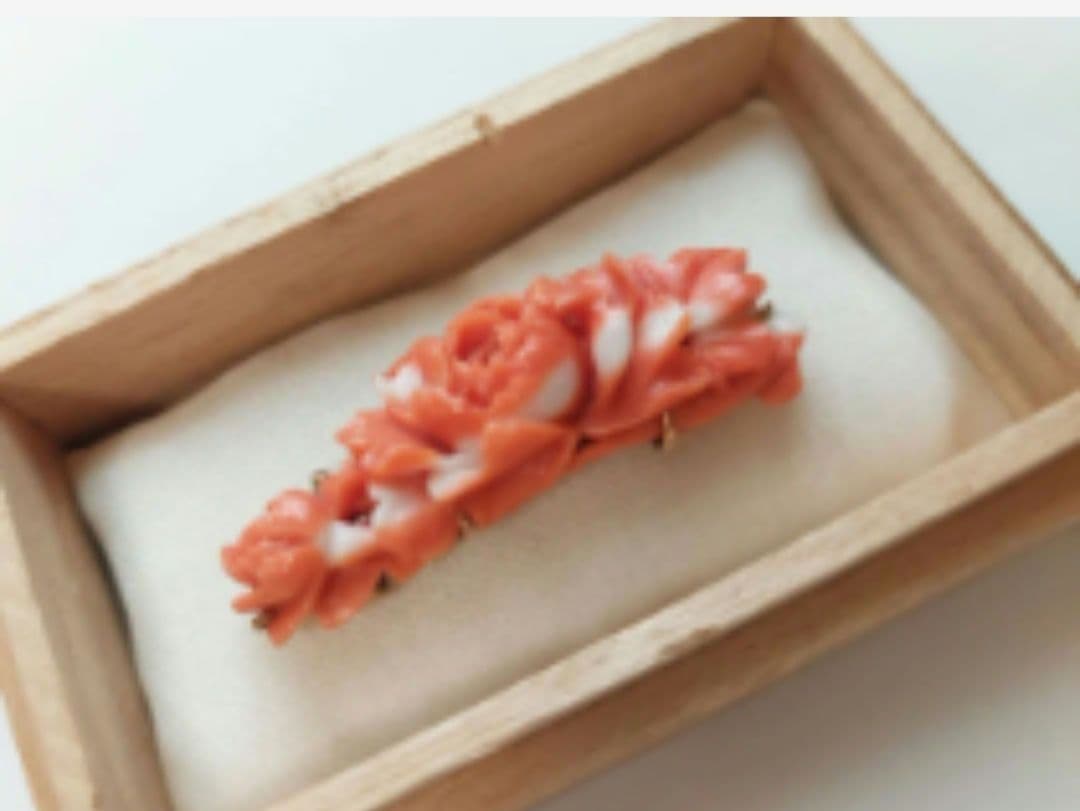 K9 玉？ 刻印あり　帯留め　アンティーク~セミアンティーク