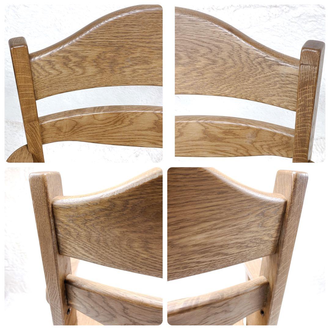 ✨稀少✨ フジシ　RINGO ARM 天然木　肘置き ダイニング デスク　チェア