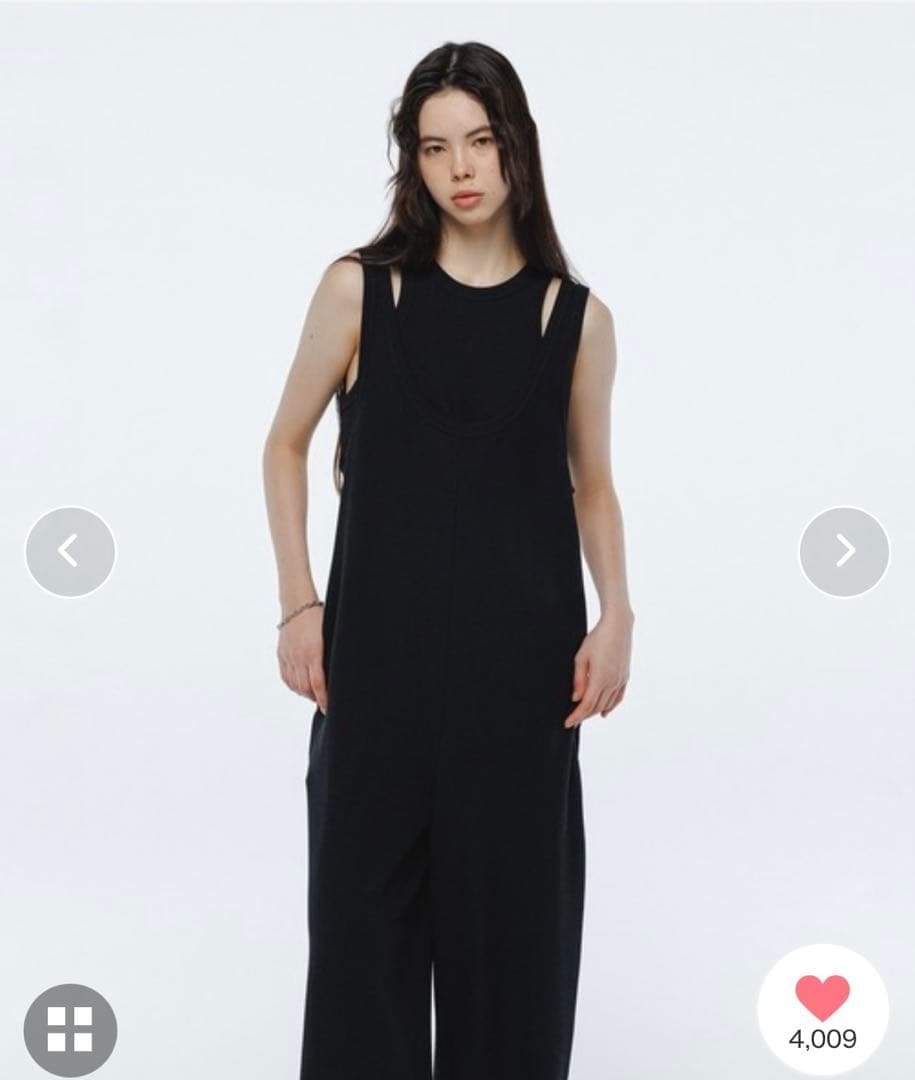 ADAM ET ROPE ' Wフェイスジャージーセットロンパース