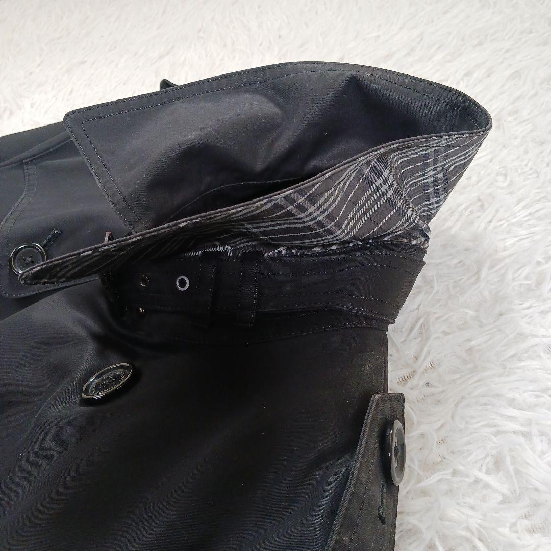 ✨良品✨バーバリーブラックレーベル　トレンチコート ライナー　ブラック　S