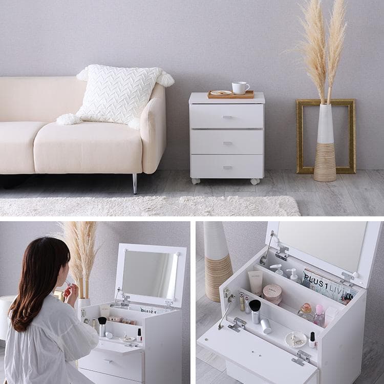 大容量コスメワゴン(組立品)