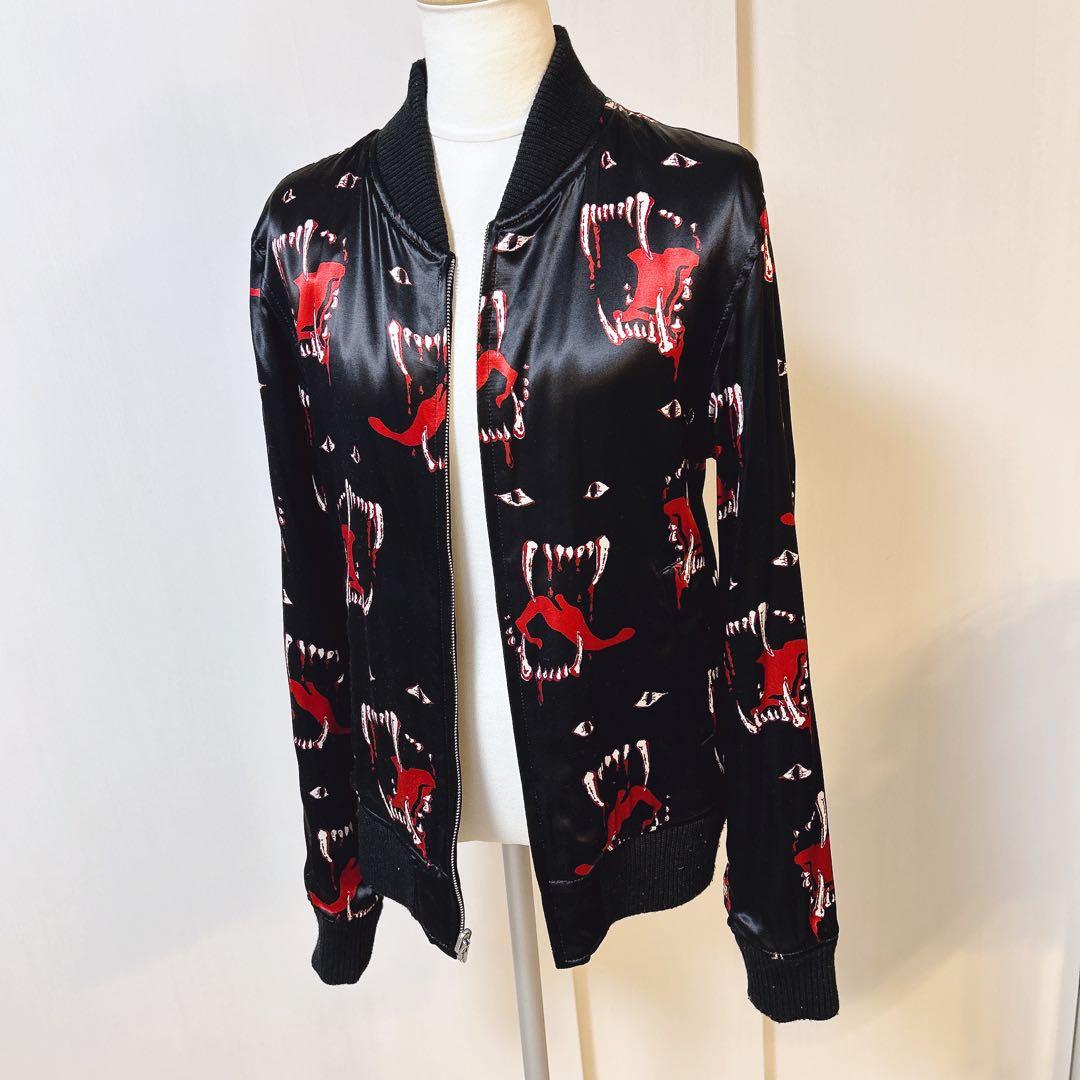 WACKOMARIA ワコマリア 黒豹マリアスカジャン M