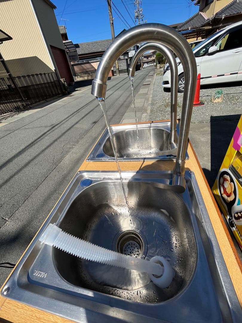 持ち家の庭などに出店出来る！マルシェも！組み立て簡単！移動式屋台店舗　即営業可能