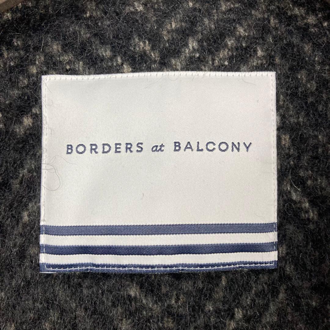 【新品タグ付き】ボーダーズアットバルコニー ツイード トレンチコート 定価18万