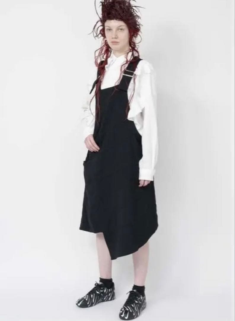 BLACK comme des garcons 2025aw 吊りワンピース