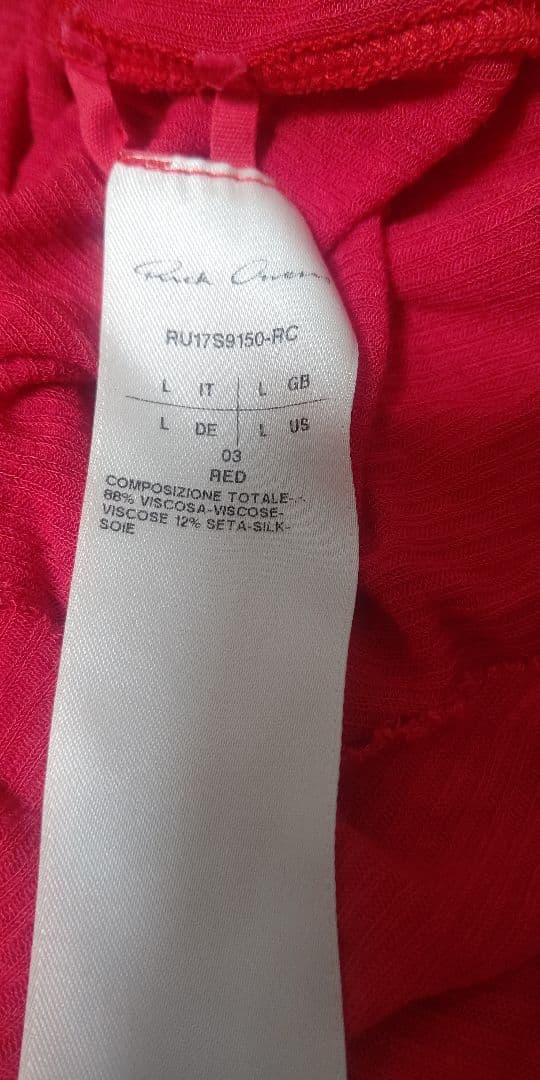 タンクトップ 3枚セット リック Rick owens