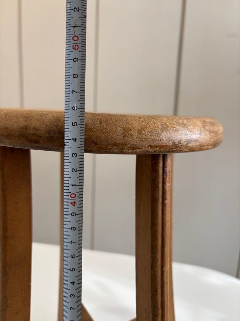 アンティーク、古家具　木製スツール