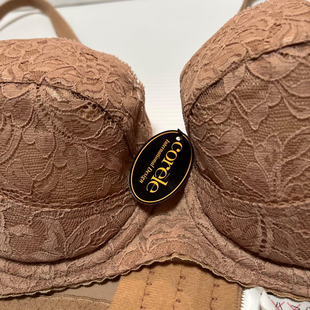 新品未使用　コレール　corele モカ ブラジャー　D70品番9475