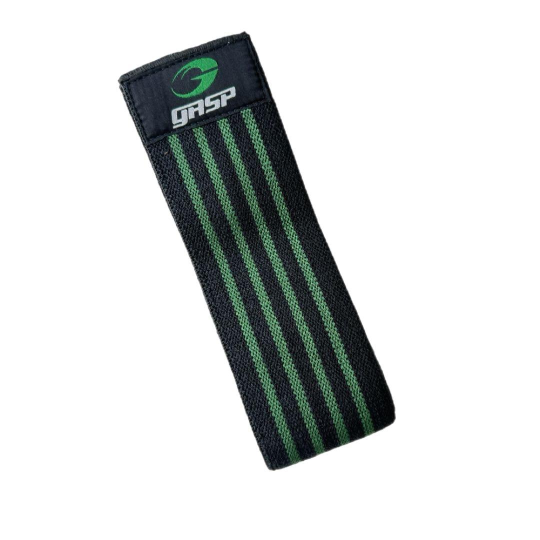 ウエイトトレーニング Gasp Knee wraps, Black/green
