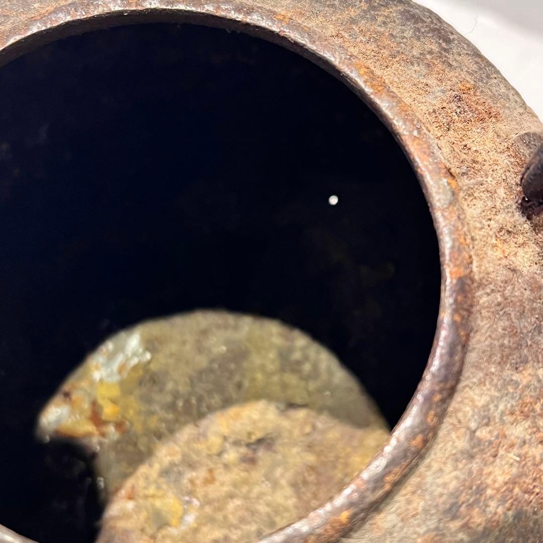 時代物　龍文堂造 鉄瓶 急須 茶道具 骨董　インテリア　コレクション