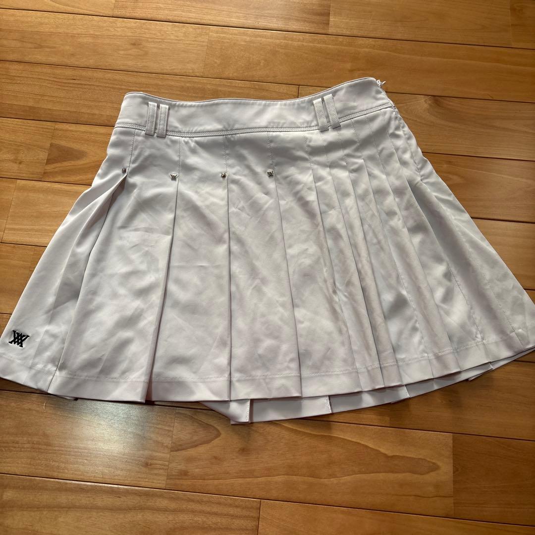 ANew Golf プリーツスカート Mサイズ ホワイト 値下げ