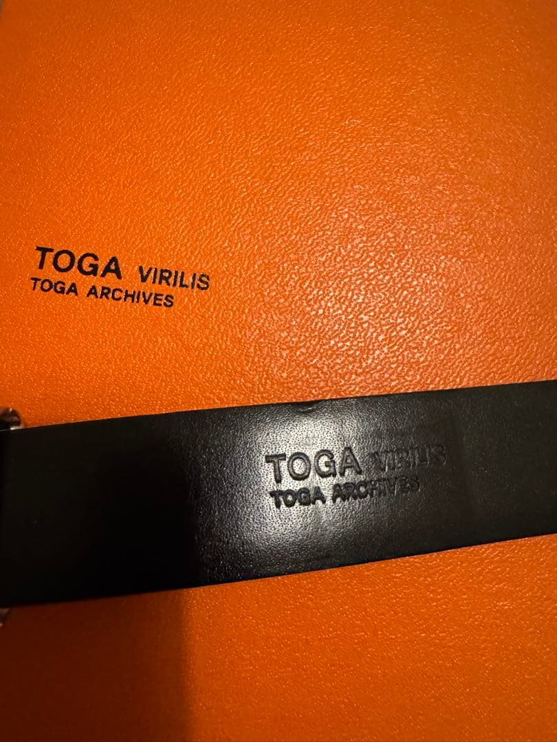 TOGA VIRILIS ブラックベルト