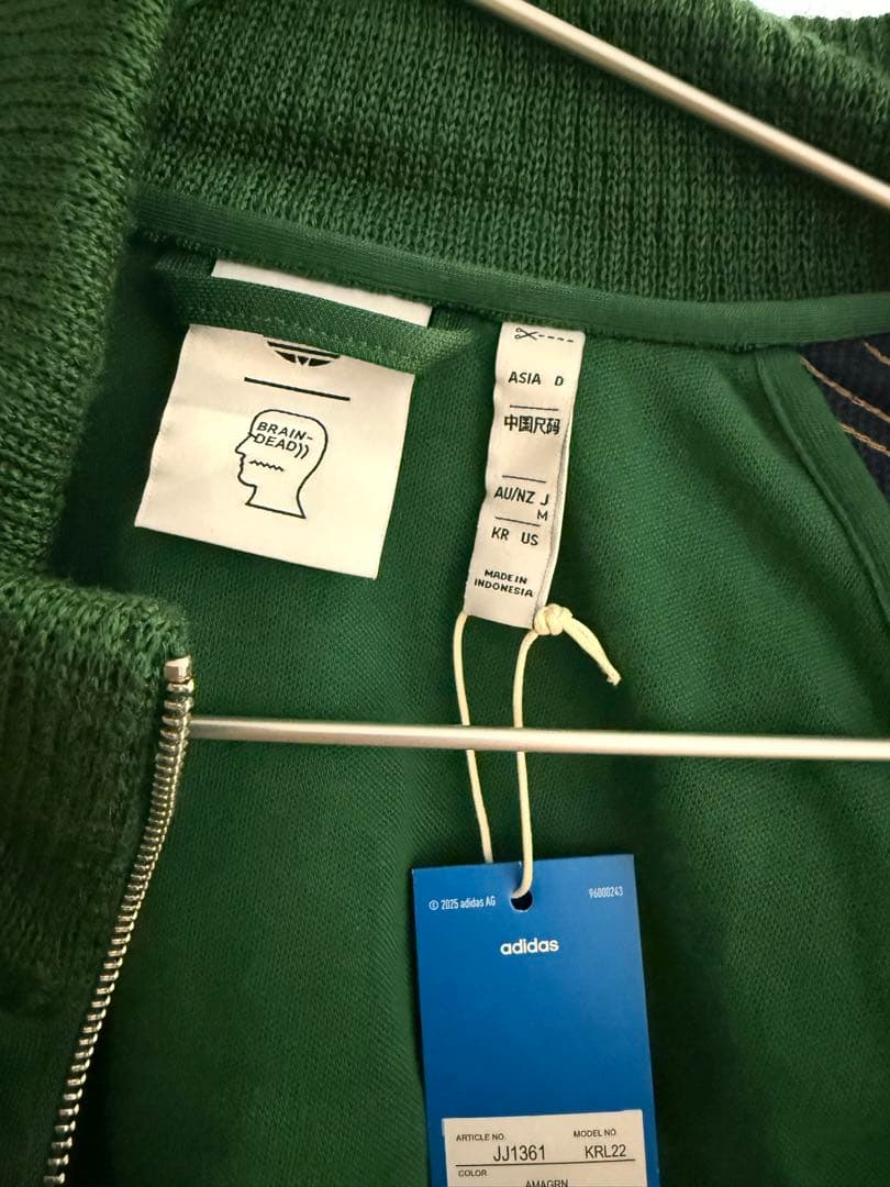 brain dead adidas ジャケット ジャージ