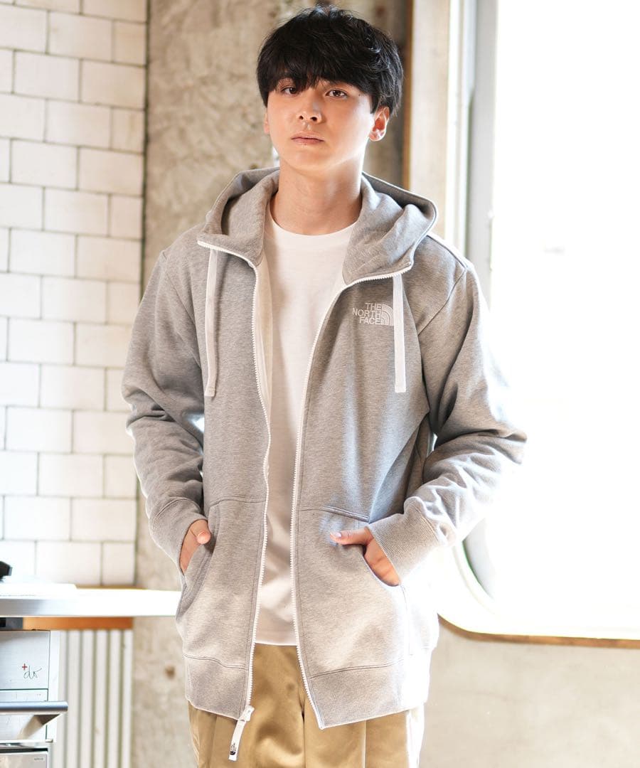 未使用　ノースフェイス　NT12442　リアビューフルジップフーディ　パーカー