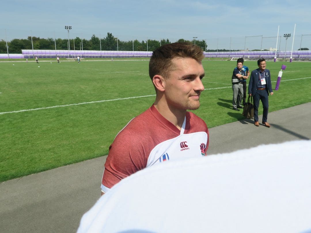 ラグビーイングランド代表サイン入りジャージ