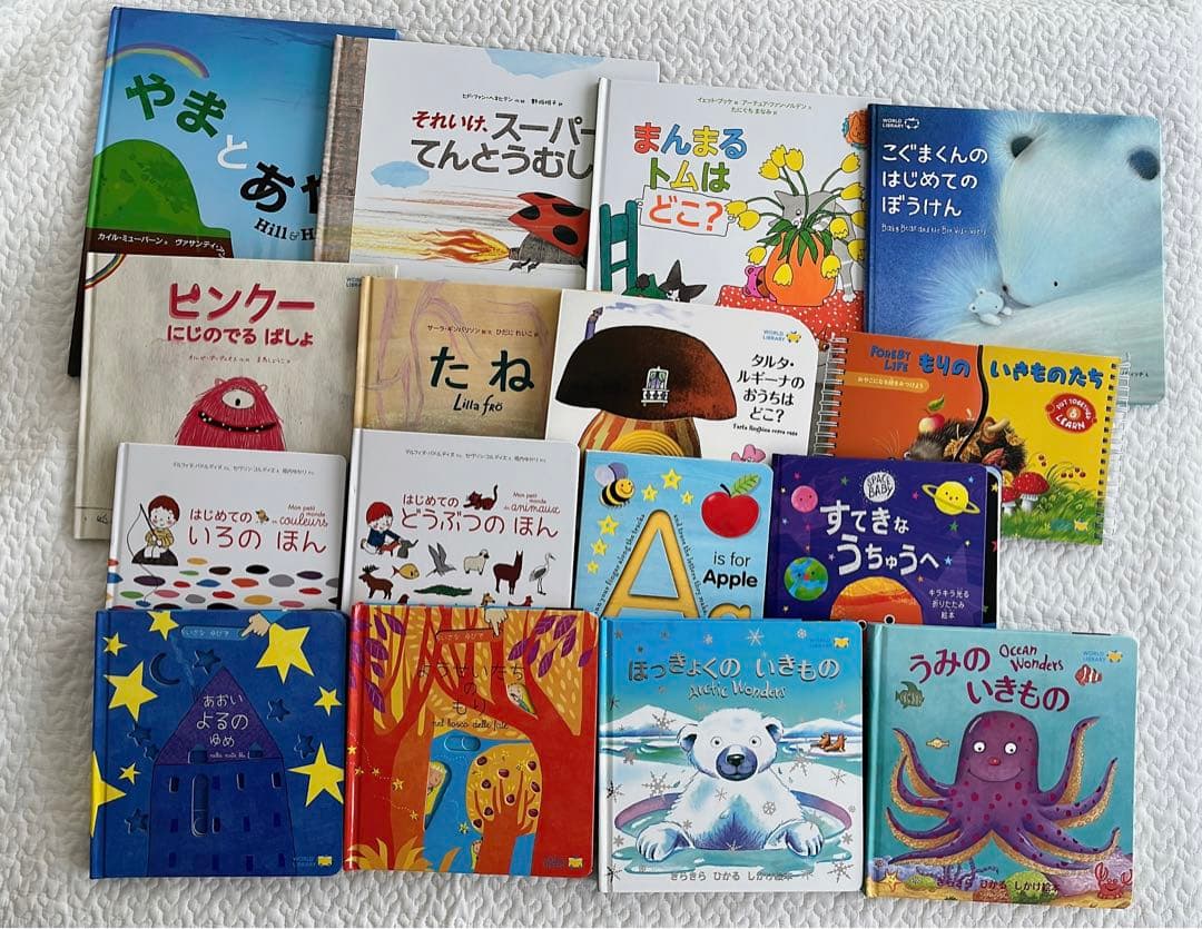 WORLD LIBRARY ワールドライブラリー　まとめ売り　16冊　0-2歳