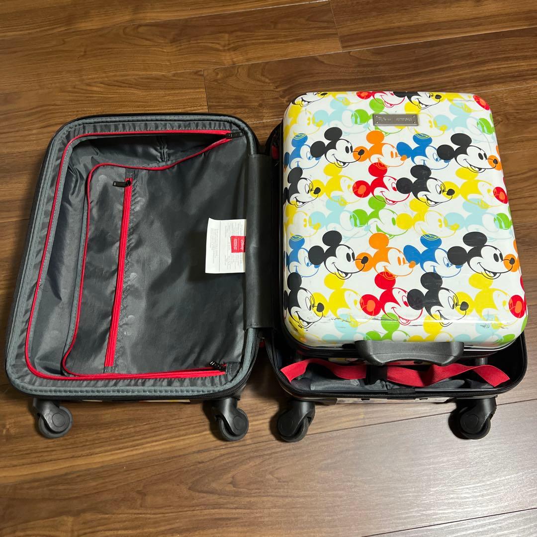 ディズニーミッキーマウススーツケース（2個セット）