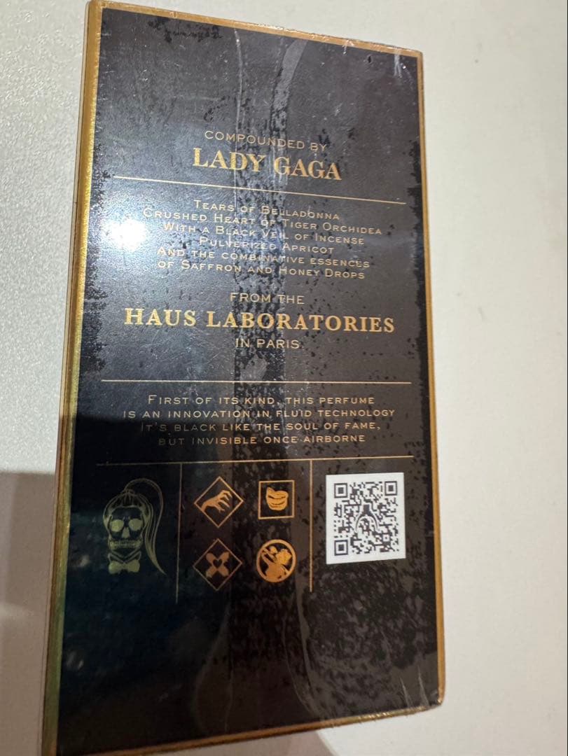 香水(女性用) LADY GAGA FAME BLACK FLUID