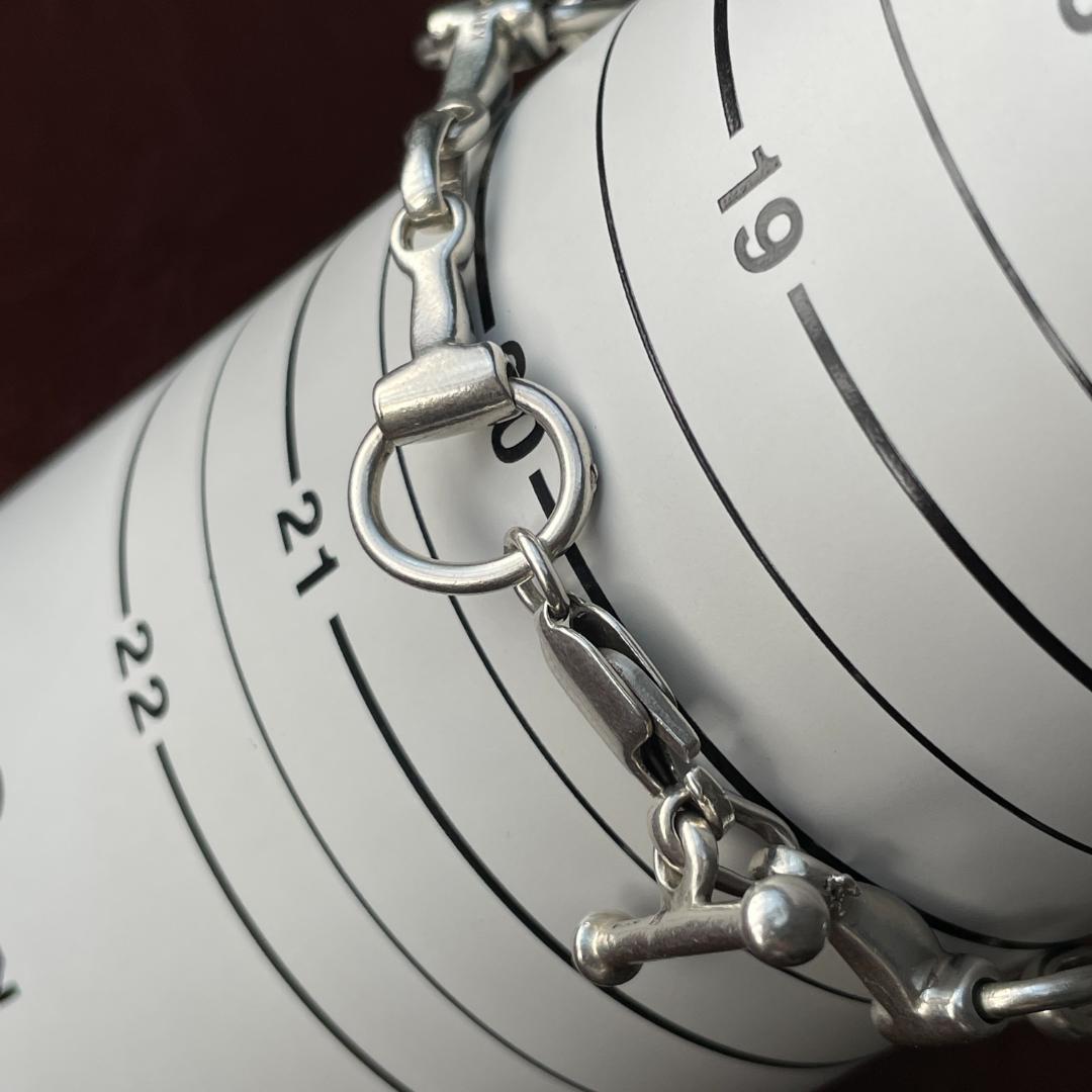 スナッフルビット メンズ ヴィンテージ シルバー925 ブレスレット メキシコ製