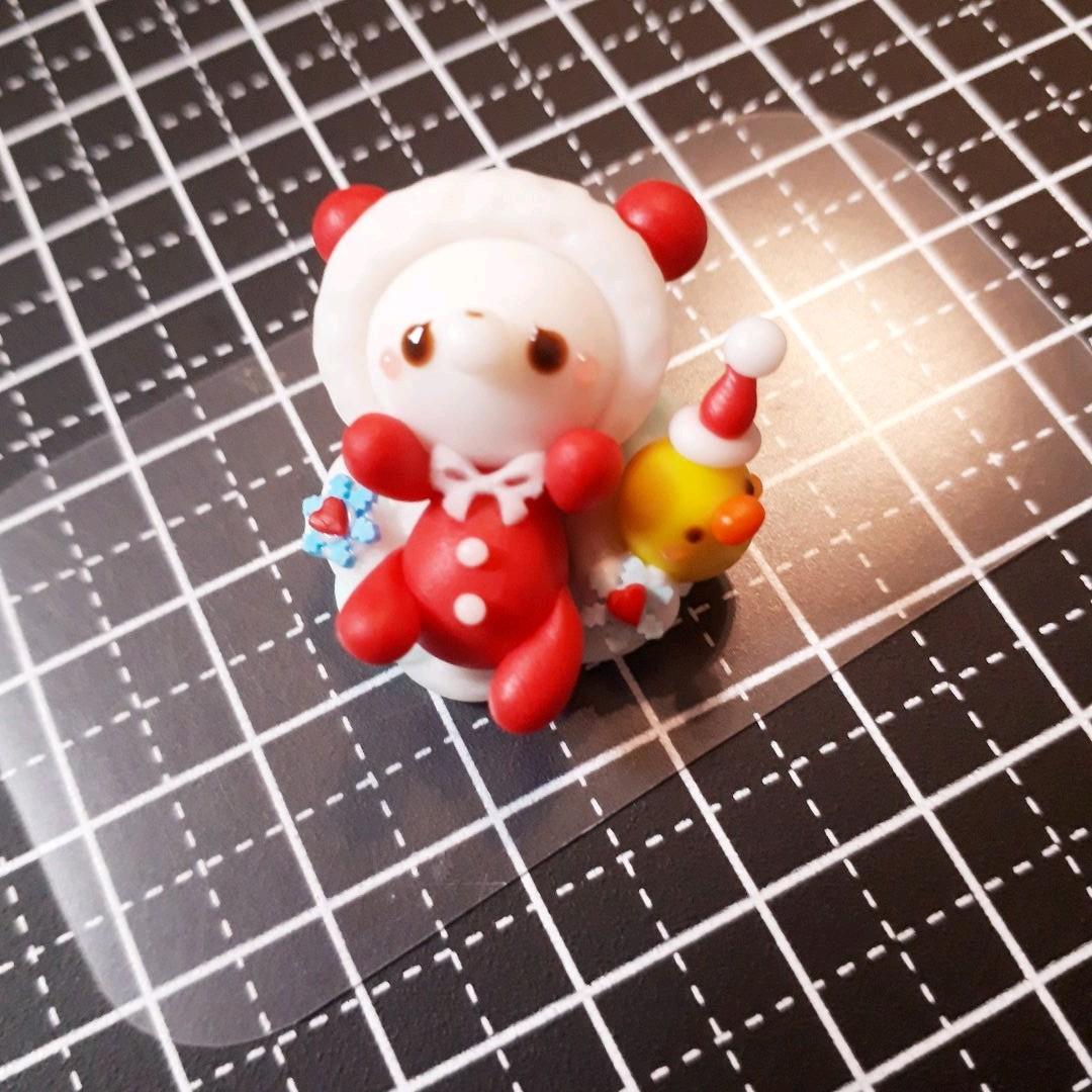 雪遊び☆くまちゃん