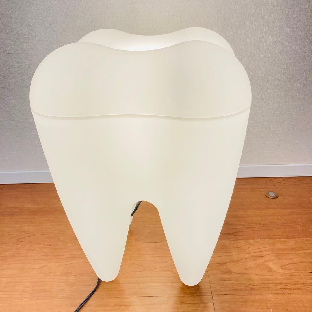 【美品】Tooth Lamp 歯の形をしたフロアランプ デザイナーズ　ランプ