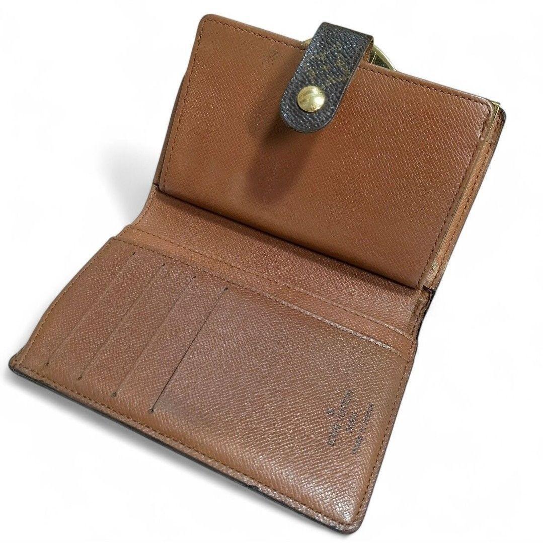 がま口 二つ折り財布 モノグラム ポルトフォイユ ヴィエノワ ルイヴィトン