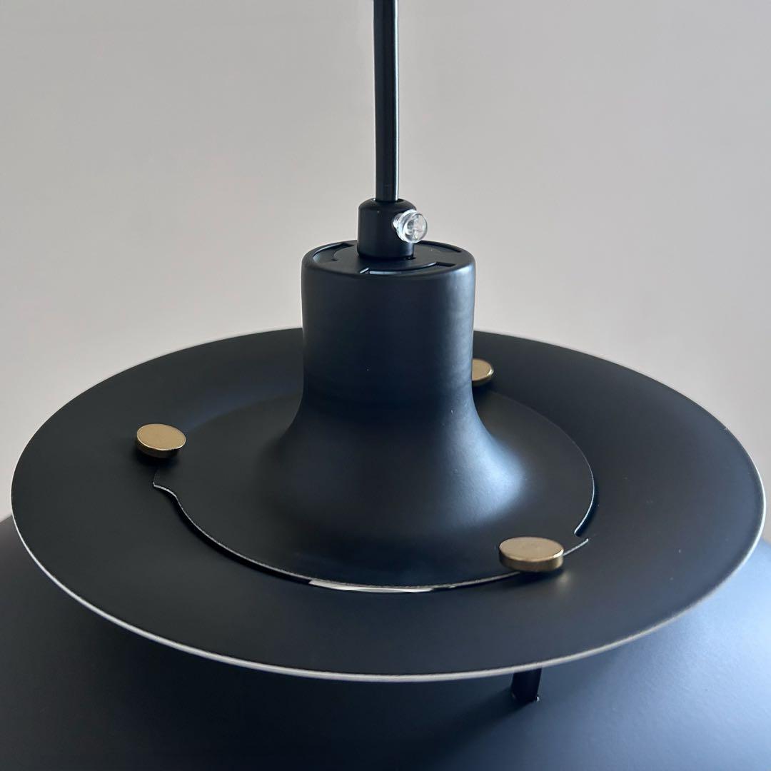 ◎新品未使用◎PH リプロダクト　モノクロームブラック　北欧照明　φ50