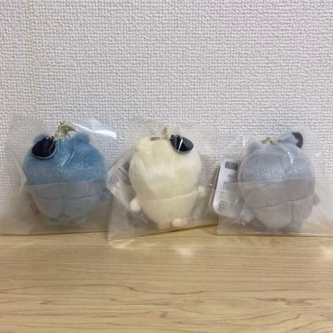 韓国限定 カラーなナガノのくまマスコット 3点セット