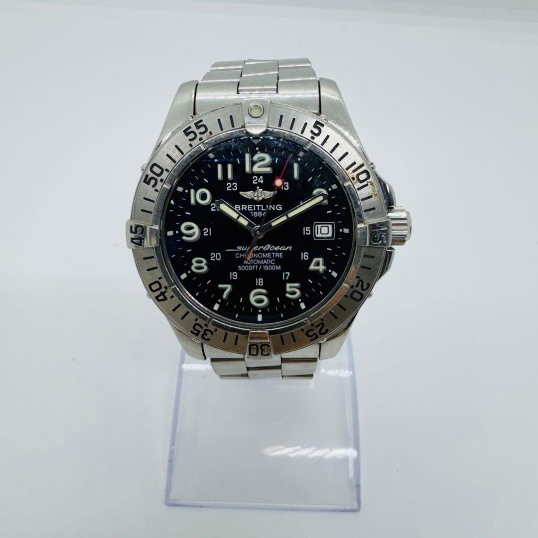 ✨BREITLING✨ブライトリング✨スーパーオーシャン✨デイト✨腕時計✨