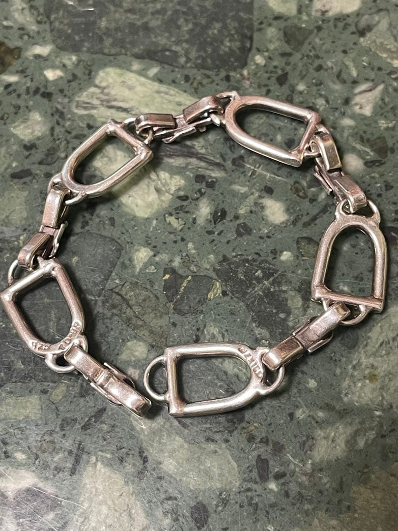 アクセサリー VINTAGE SILVER HORSE STIRRUP TOBO MEXICO