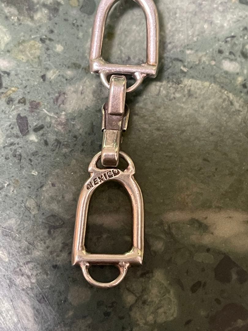 アクセサリー VINTAGE SILVER HORSE STIRRUP TOBO MEXICO