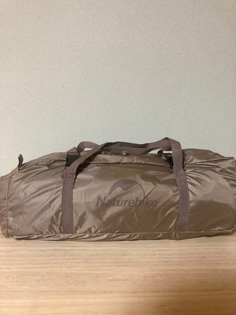 [新品未使用品]ネイチャーハイク　ドームテント(2人用) ブラウン