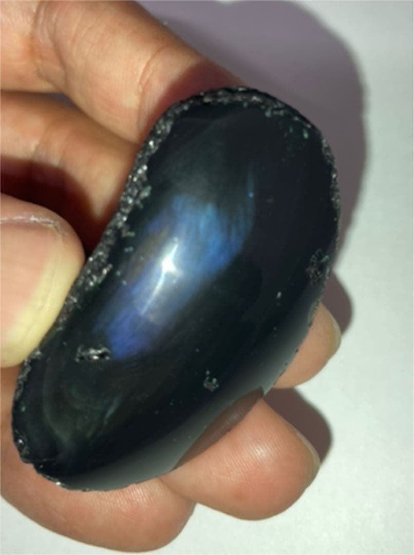 研磨品　十勝石玲瓏5個セット+玲瓏原石ランダムおまけ2個