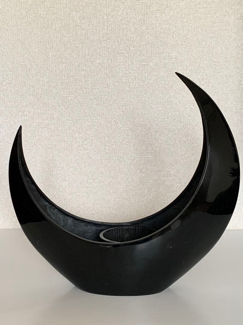 バクバク　横取禁止　龍生派家元　花器　置月　箱付