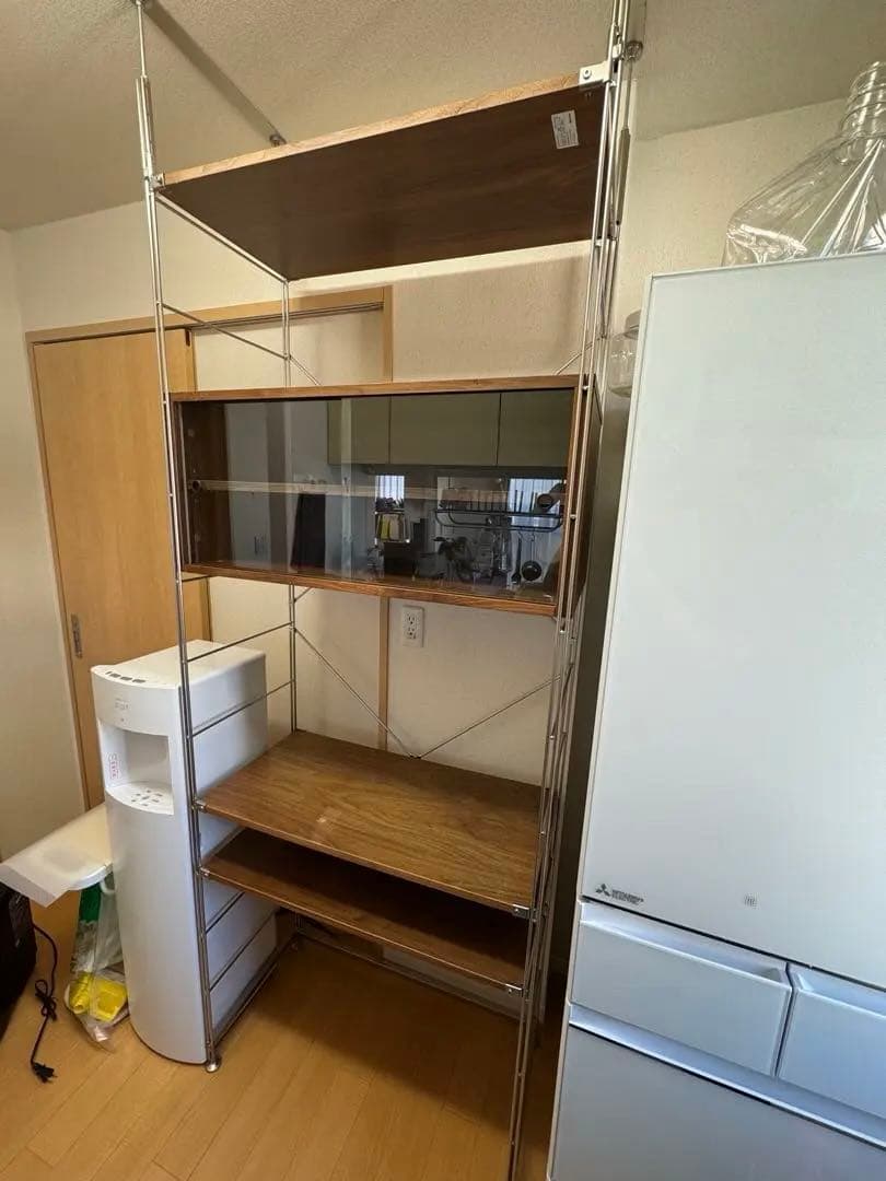 無印良品 ステンレスユニットシェルフ 幅84cm 特大212.5cm