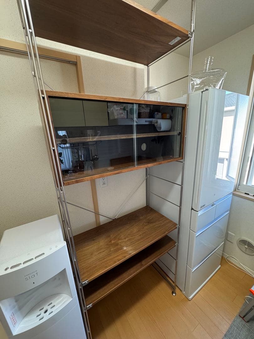 無印良品 ステンレスユニットシェルフ 幅84cm 特大212.5cm