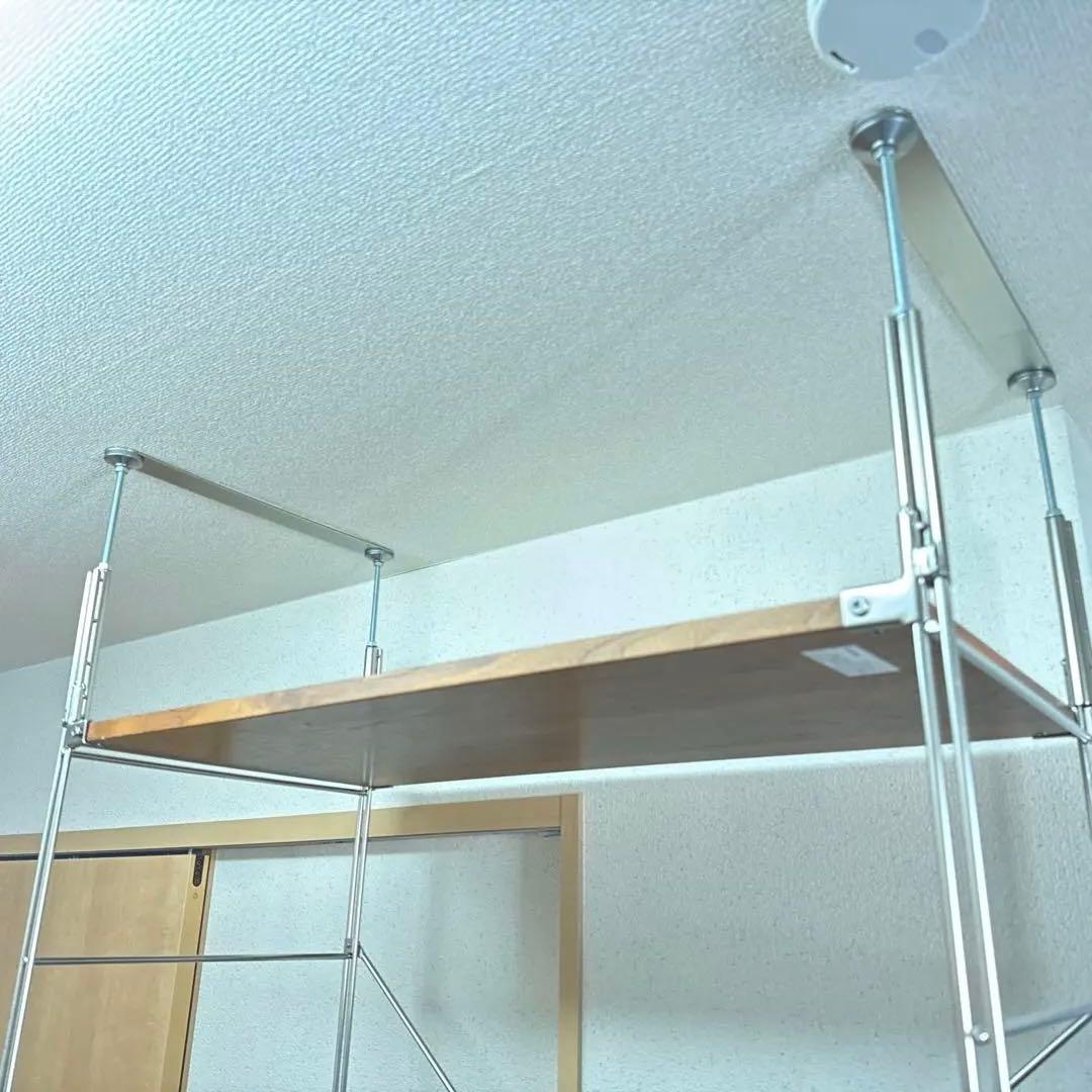 無印良品 ステンレスユニットシェルフ 幅84cm 特大212.5cm